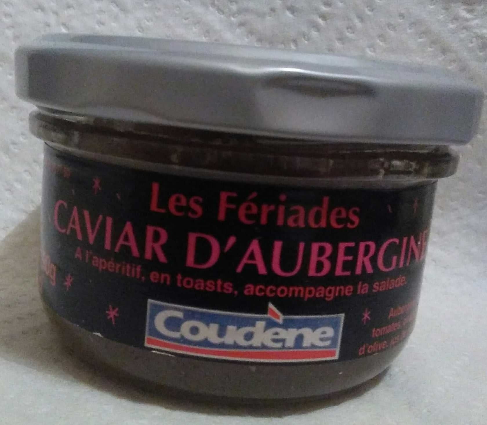 Coudène Caviar d'aubergines packshot