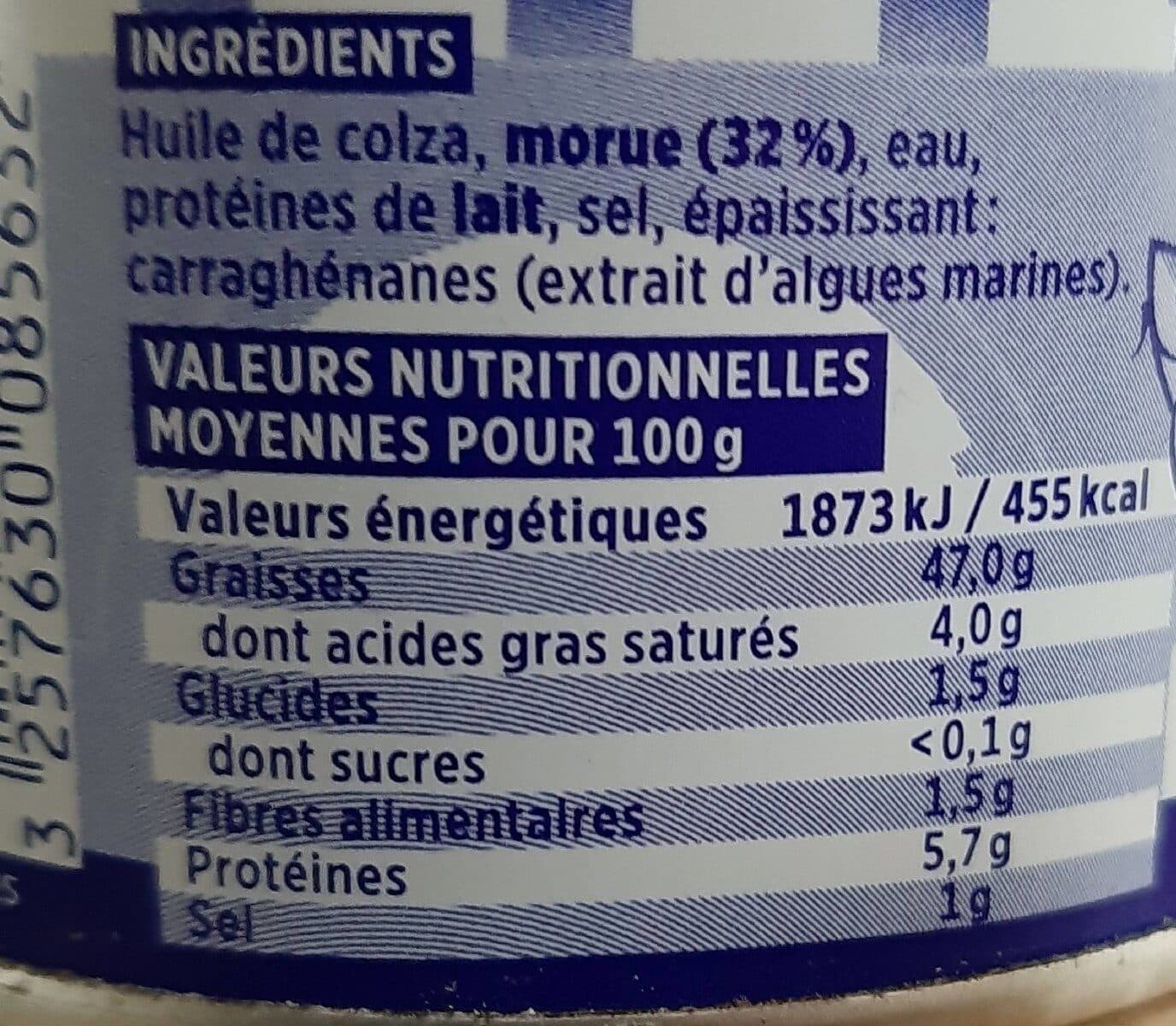 Coudène Brandade de morue packshot