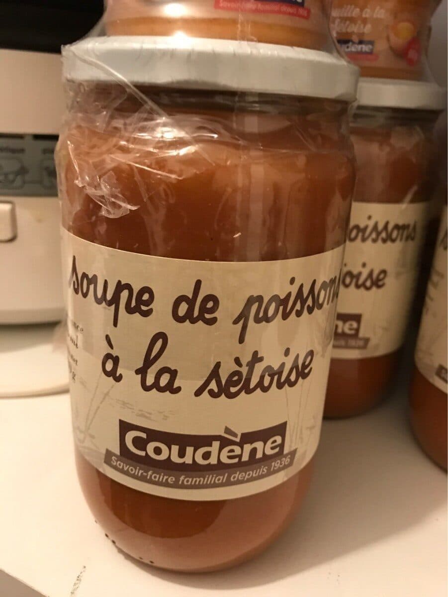 Coudène Soupe de poissons a la setoise packshot