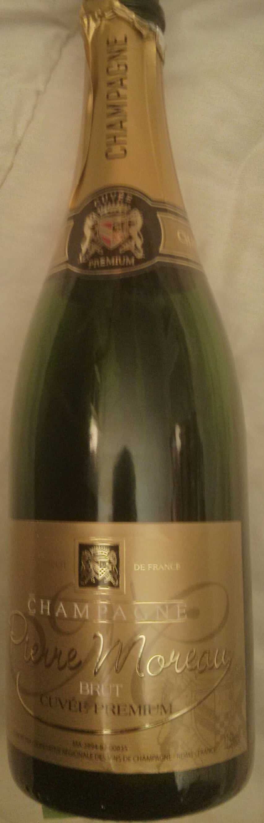 Pierre Moreau Champagne brut Pierre Moreau - Cuvée premium packshot