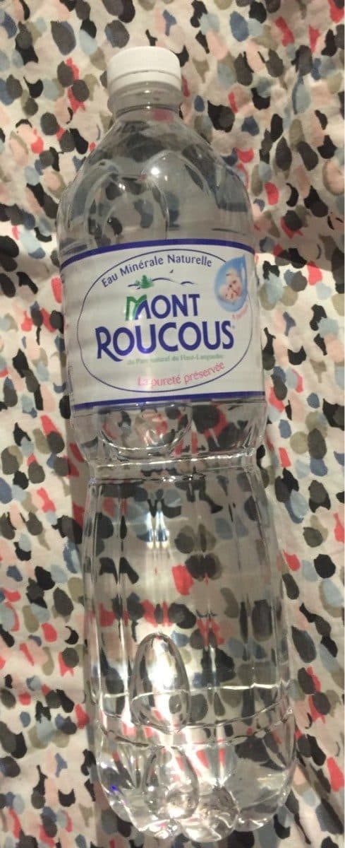 Mont roucous Eau Minérale Naturelle Mont Roucous packshot