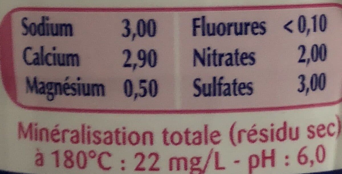 Open Food Facts Blle Pet 6X50CL Eau Mont Roucous packshot