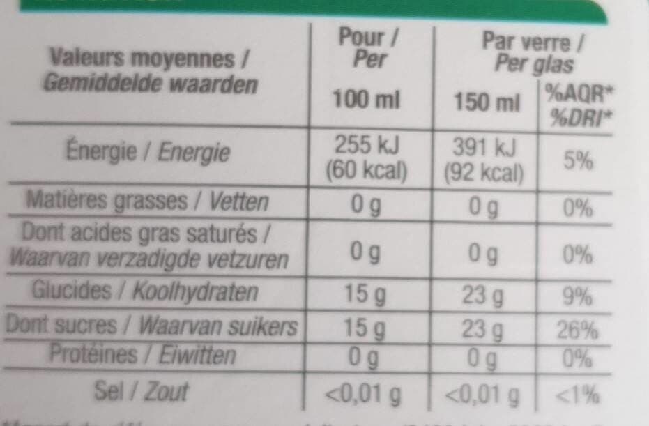 Cora 100 % pur jus, Raisin packshot
