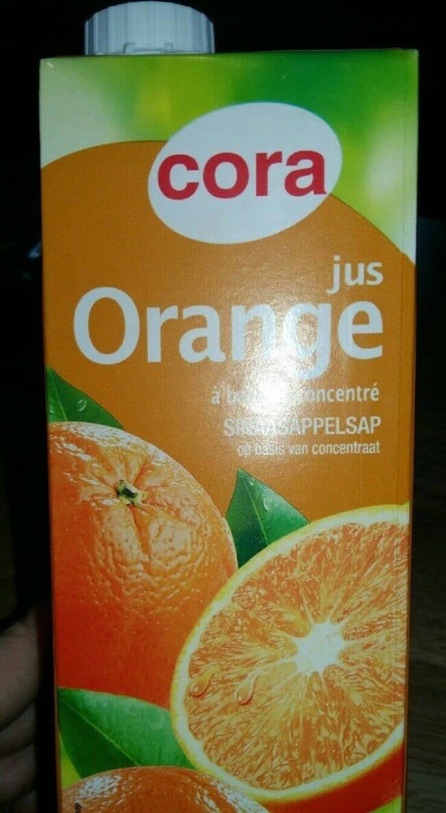 Cora Jus orange packshot
