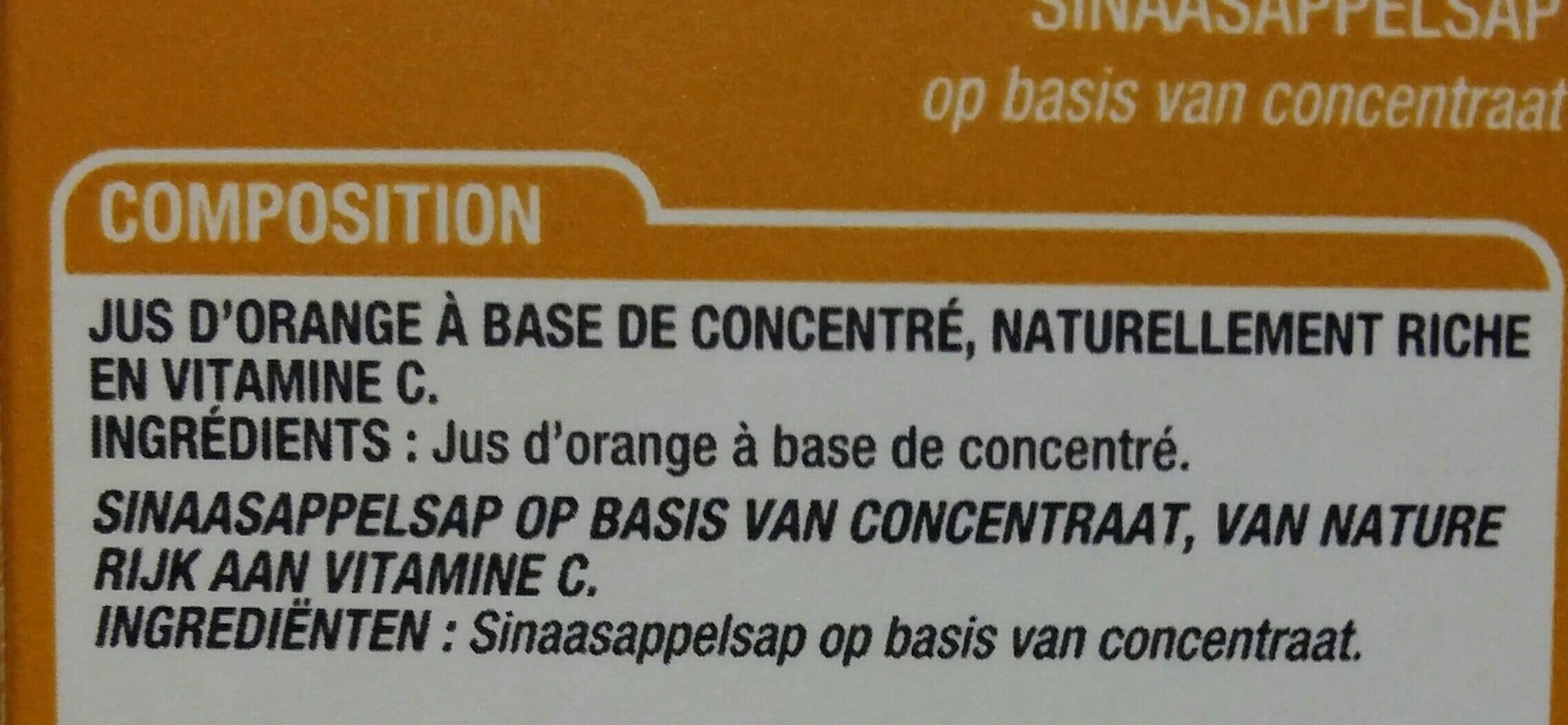 Cora Jus orange packshot