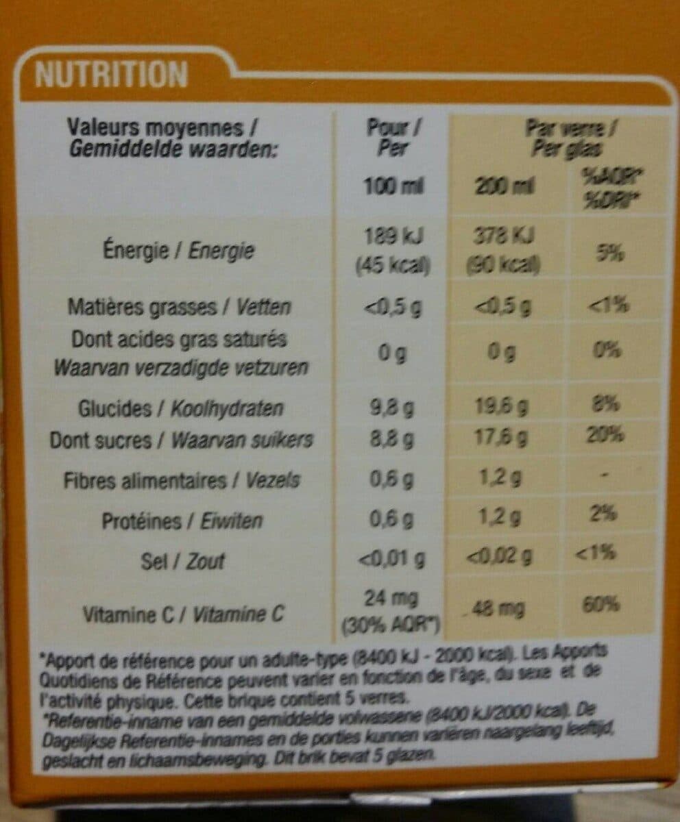 Cora Jus orange packshot