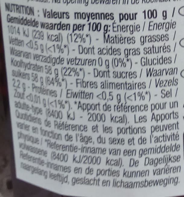 Cora Confiture extra 4 fruits rouges packshot