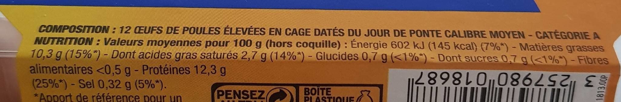 Cora Œufs packshot
