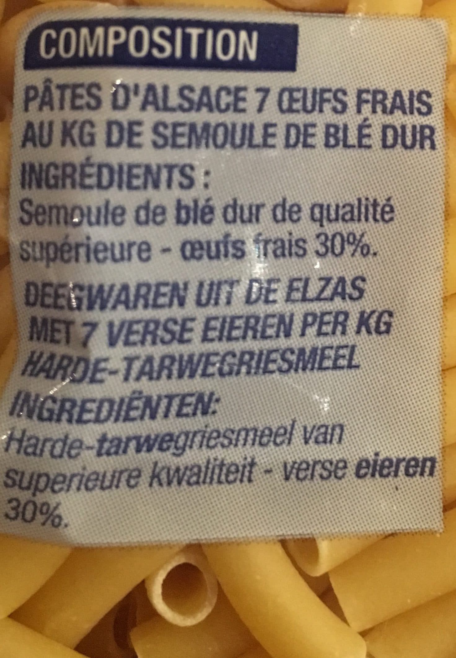 Cora P?tes D'alsaces Macaroni packshot