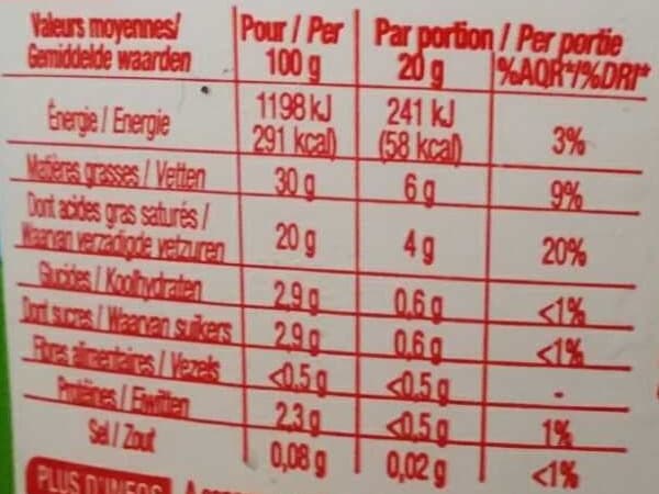 Cora Crème fraîche épaisse (30% MG) packshot