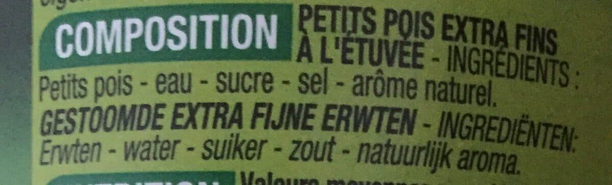 Cora Petits pois à l'étuvée packshot
