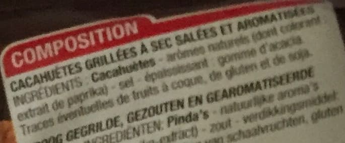 Cora Cacahuètes grillées à sec packshot