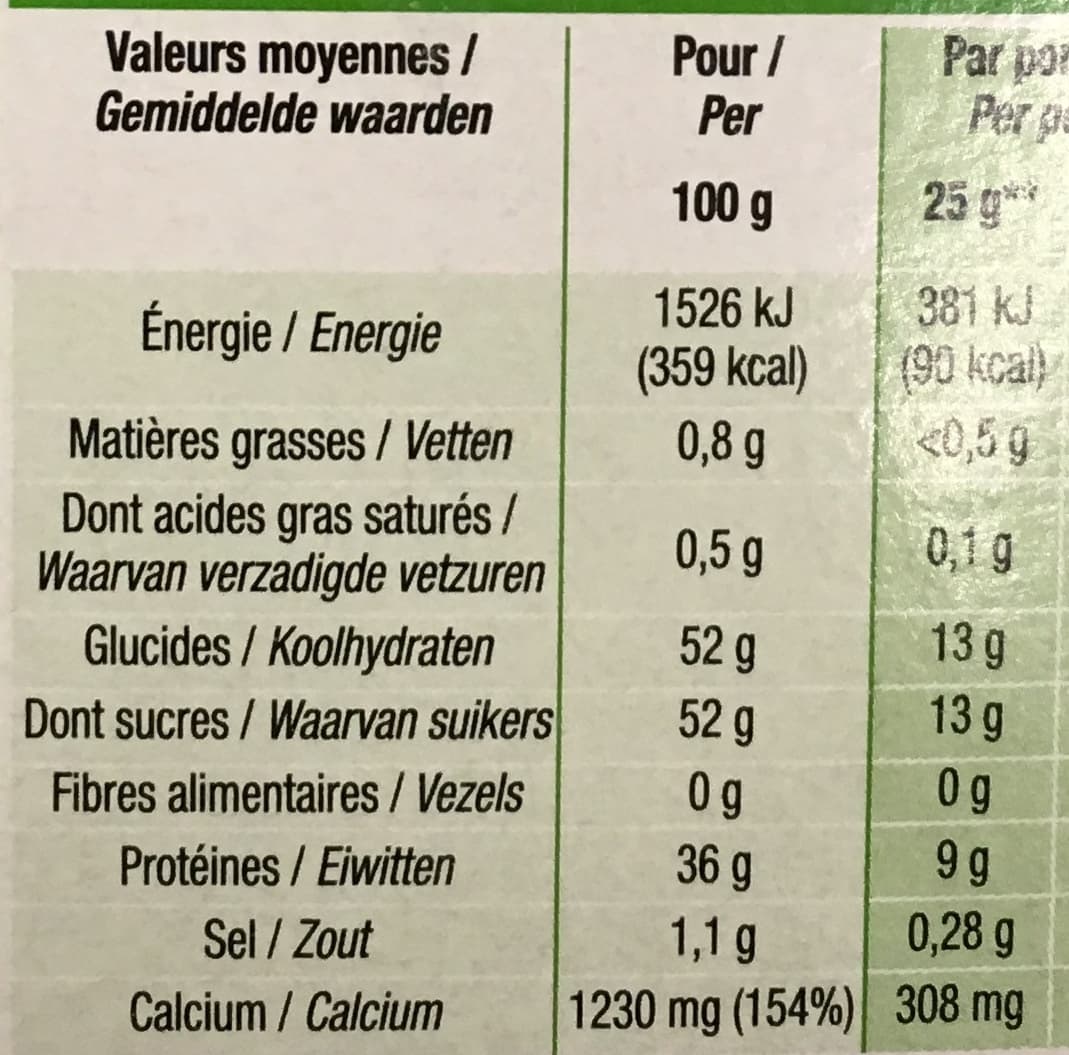 Cora Lait écrémé en poudre packshot