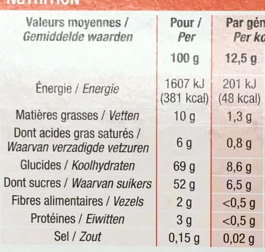 Cora Génoises fourrées Orange packshot