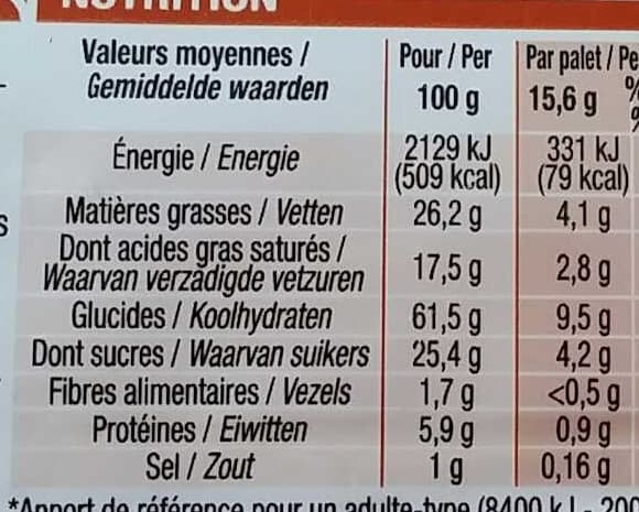 Cora Palets bretons packshot