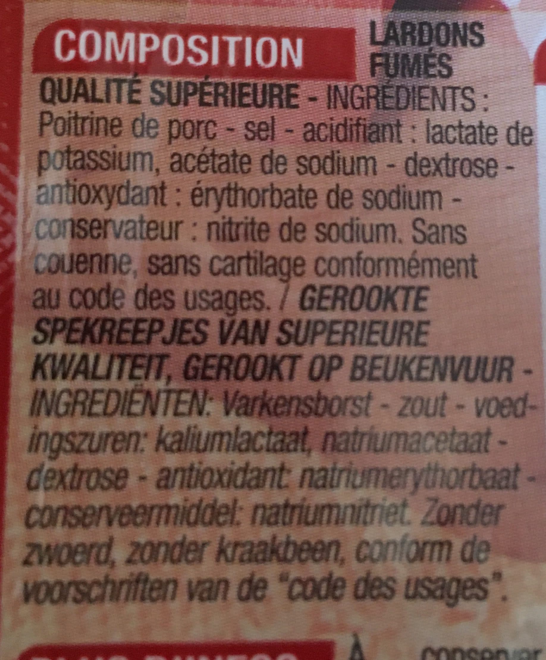 Cora Lardons fumés packshot