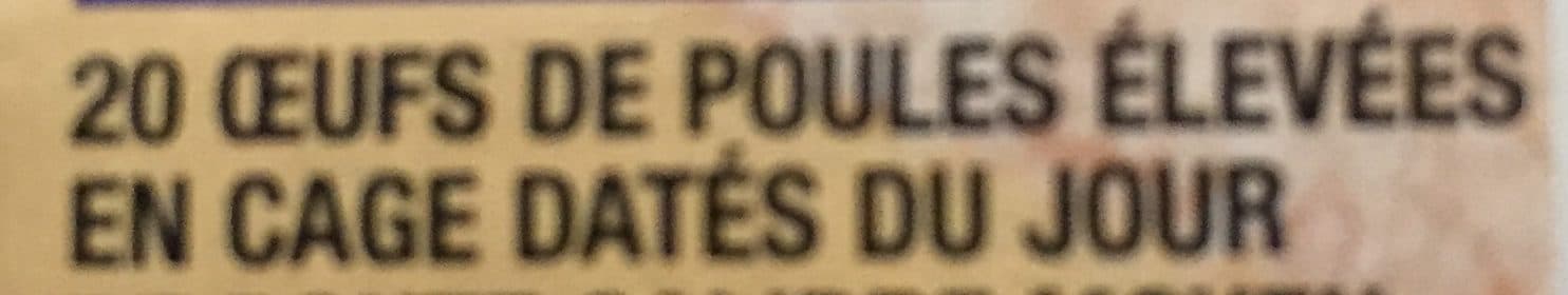 Cora Œufs Calibre Moyen packshot