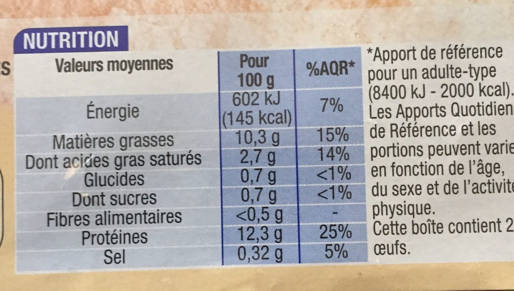 Cora Œufs Calibre Moyen packshot