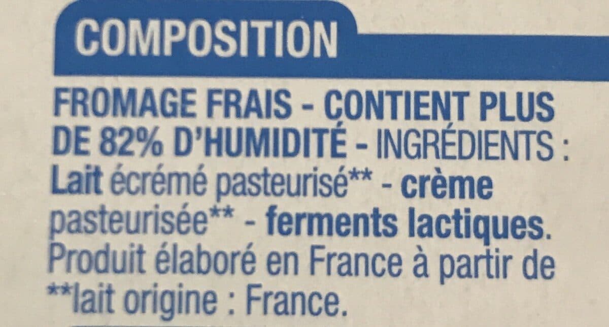 Cora Fromage frais (3,2% MG) packshot