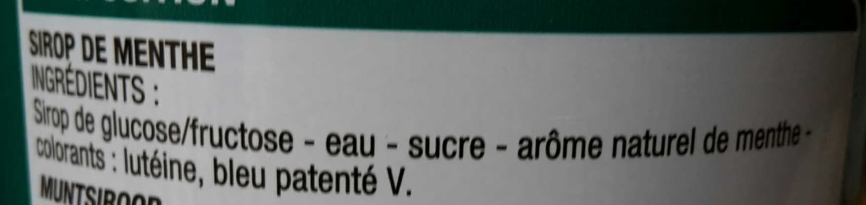Cora Sirop de menthe packshot