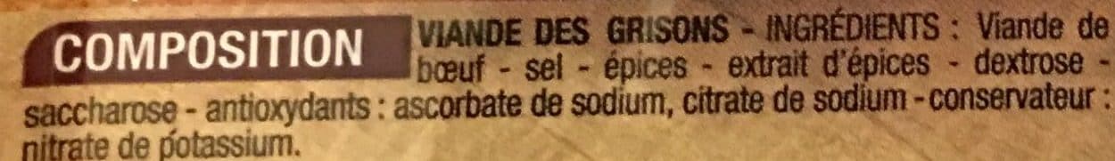 Cora Viande des grisons packshot