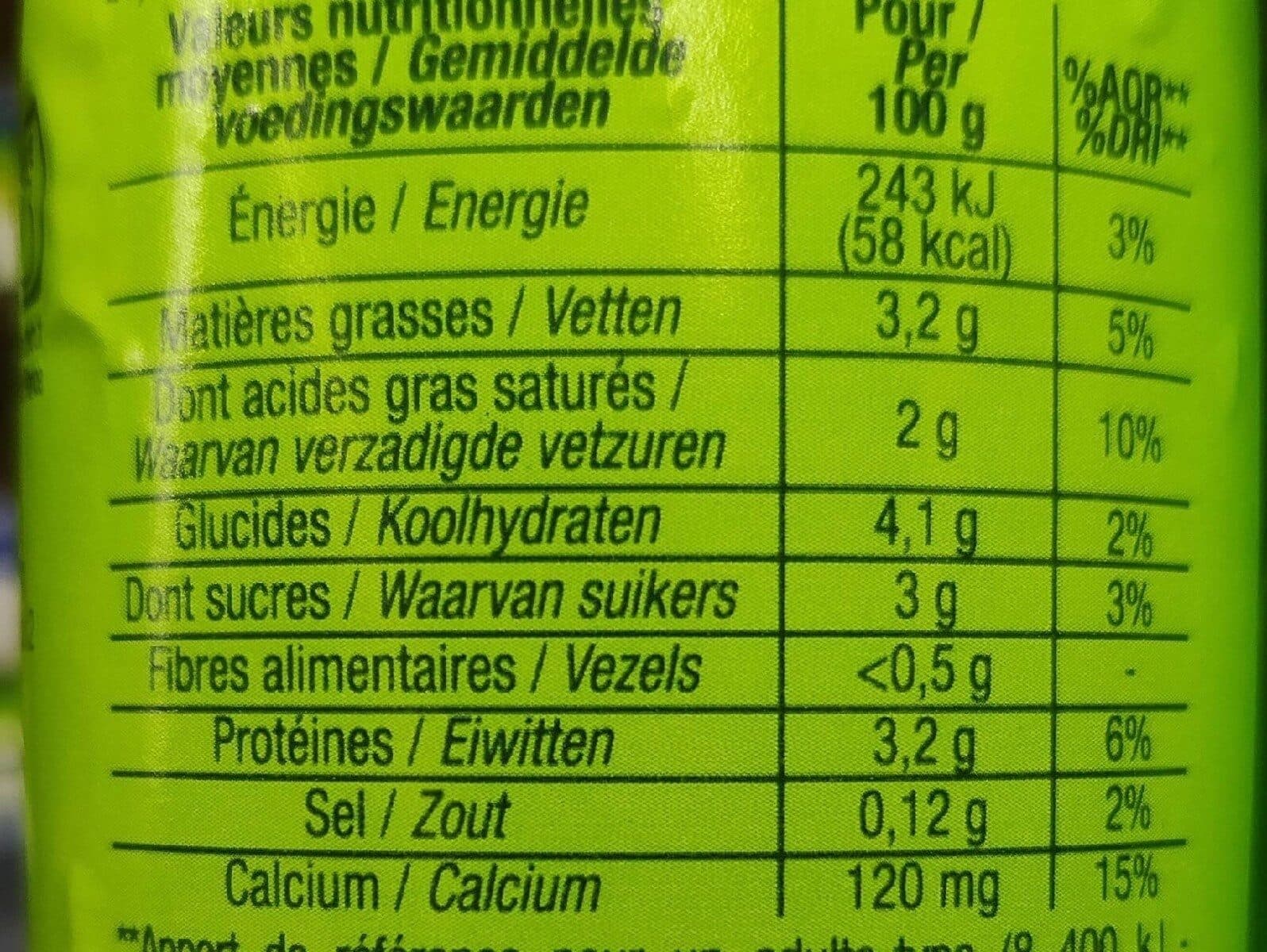 Cora Yaourt Bifidus Nature 4x125 g packshot