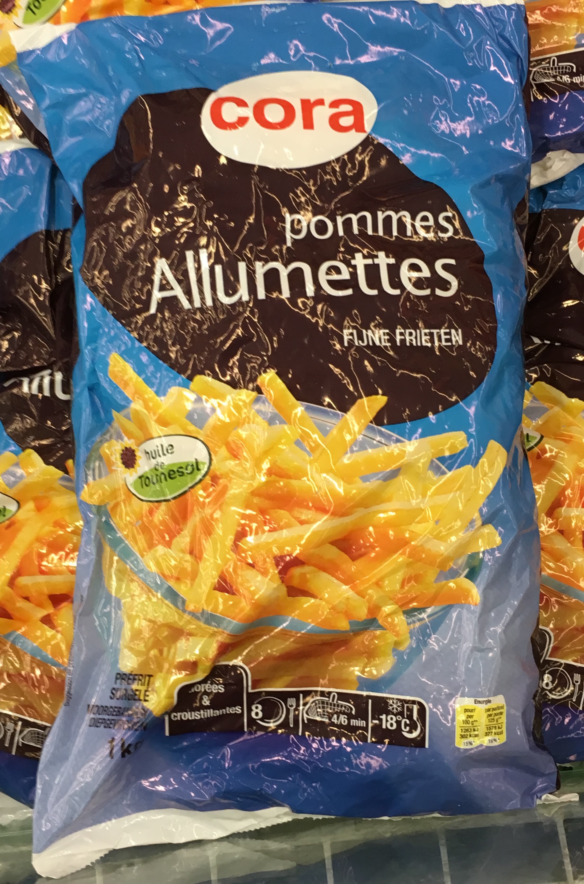 Cora Pommes frites Allumettes packshot