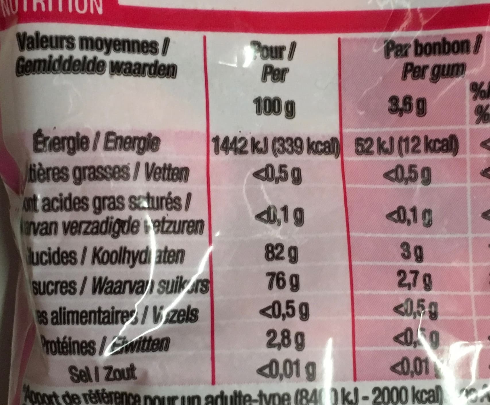 Cora Goût Fraise packshot