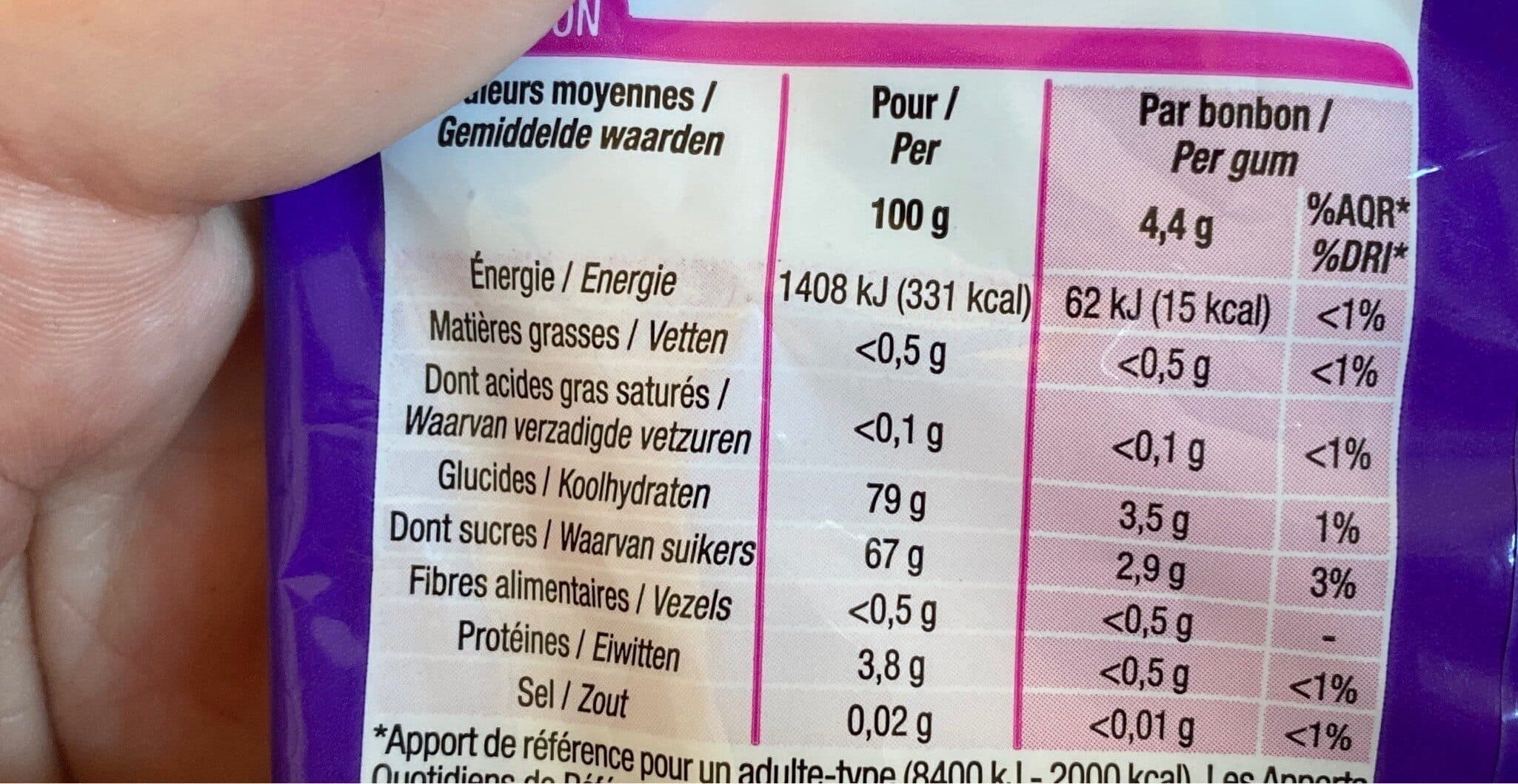 Cora Frites gelifiees packshot