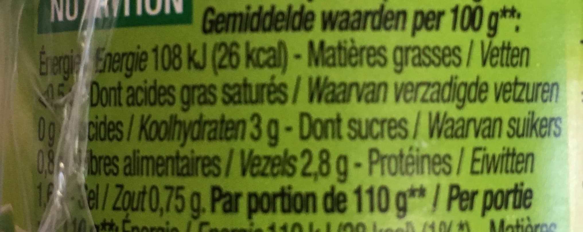 Cora Haricots verts très fins packshot