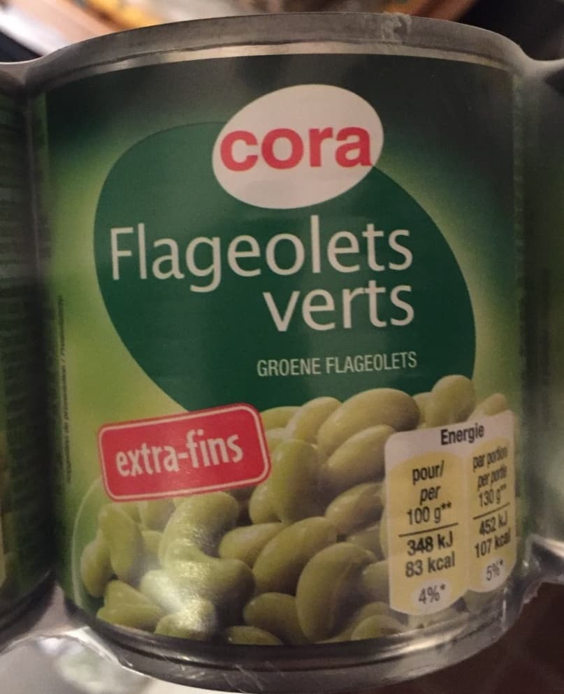 Cora Flageolets verts extra-fins packshot