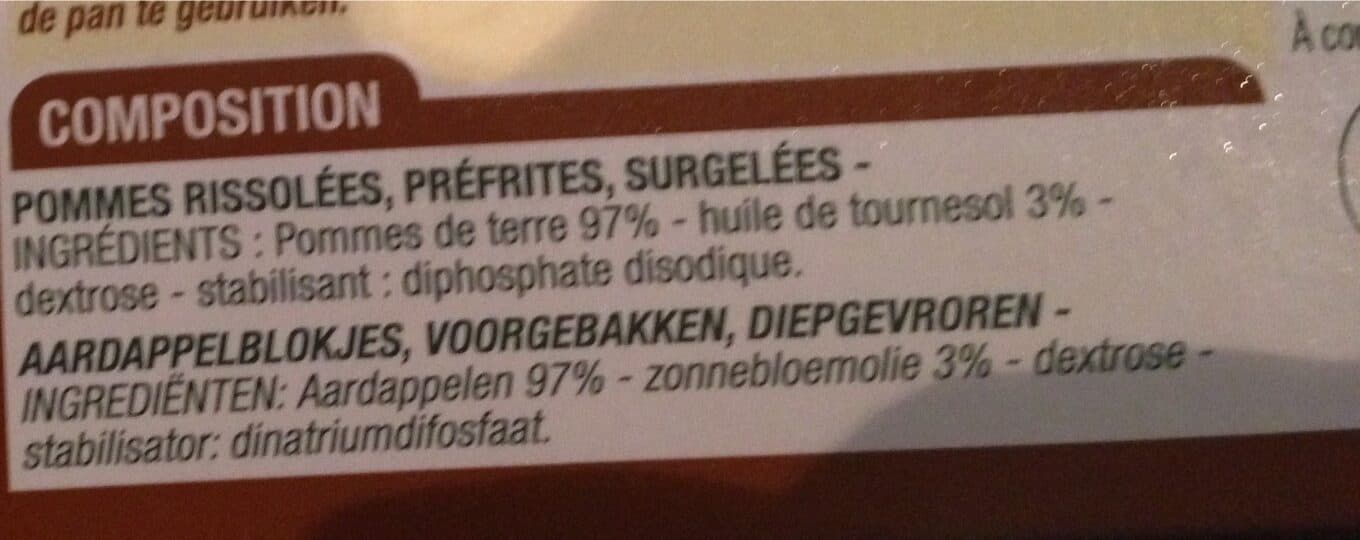 Cora Pommes Rissolées 450 Grammes packshot