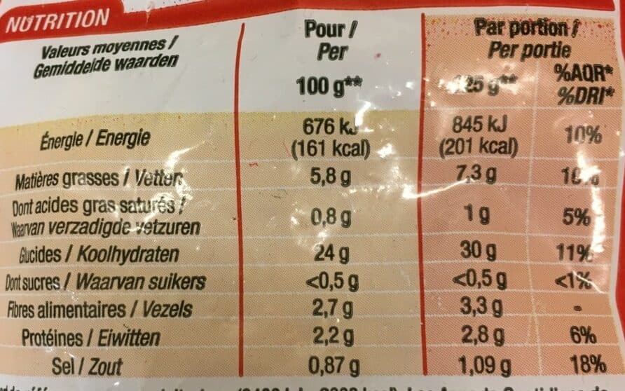 Cora Pommes Noisettes packshot
