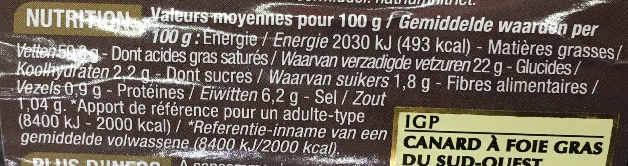 Cora Bloc de Foie gras de canard du Sud-Ouest packshot