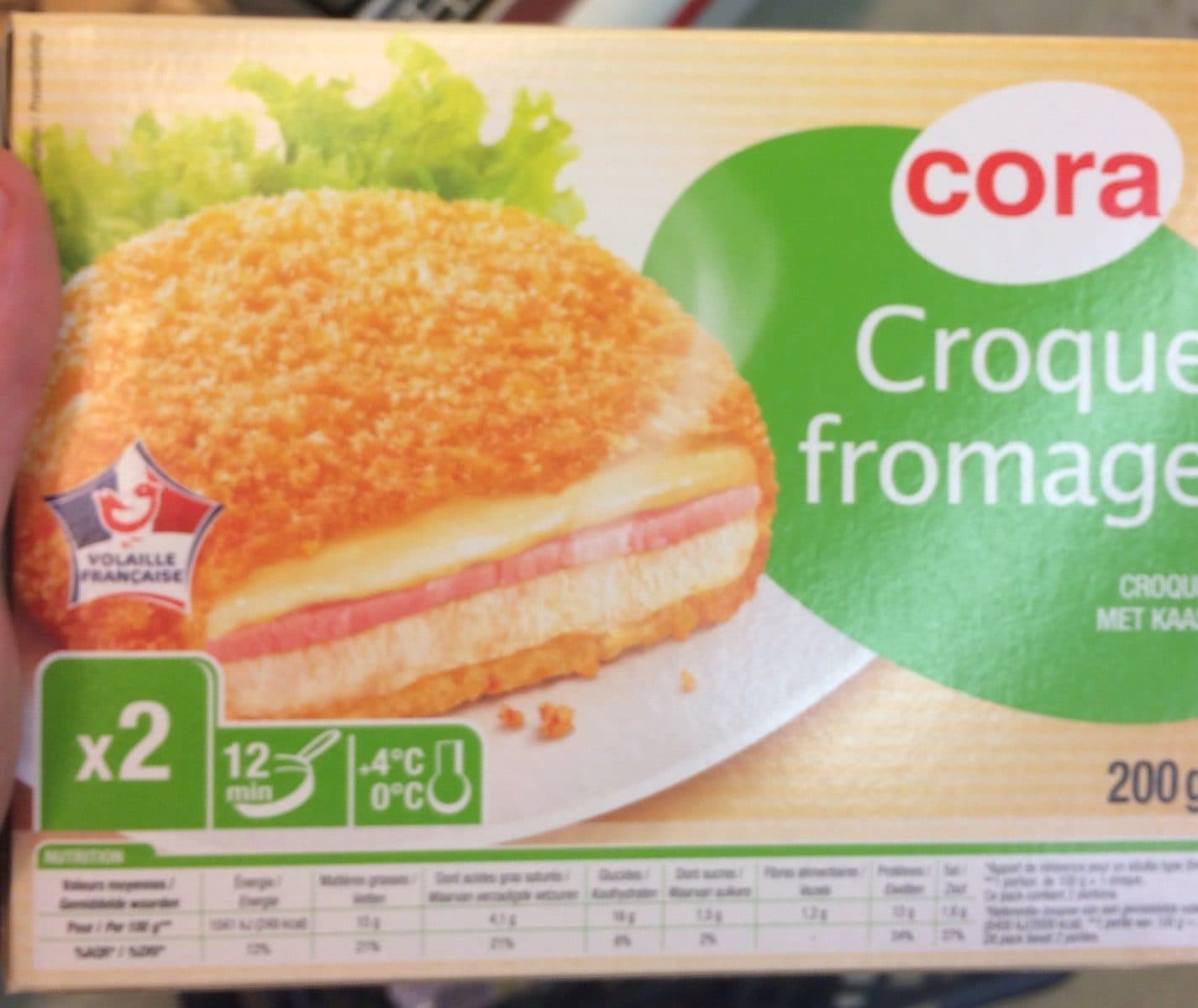 Cora Cordons Bleu Fromage packshot