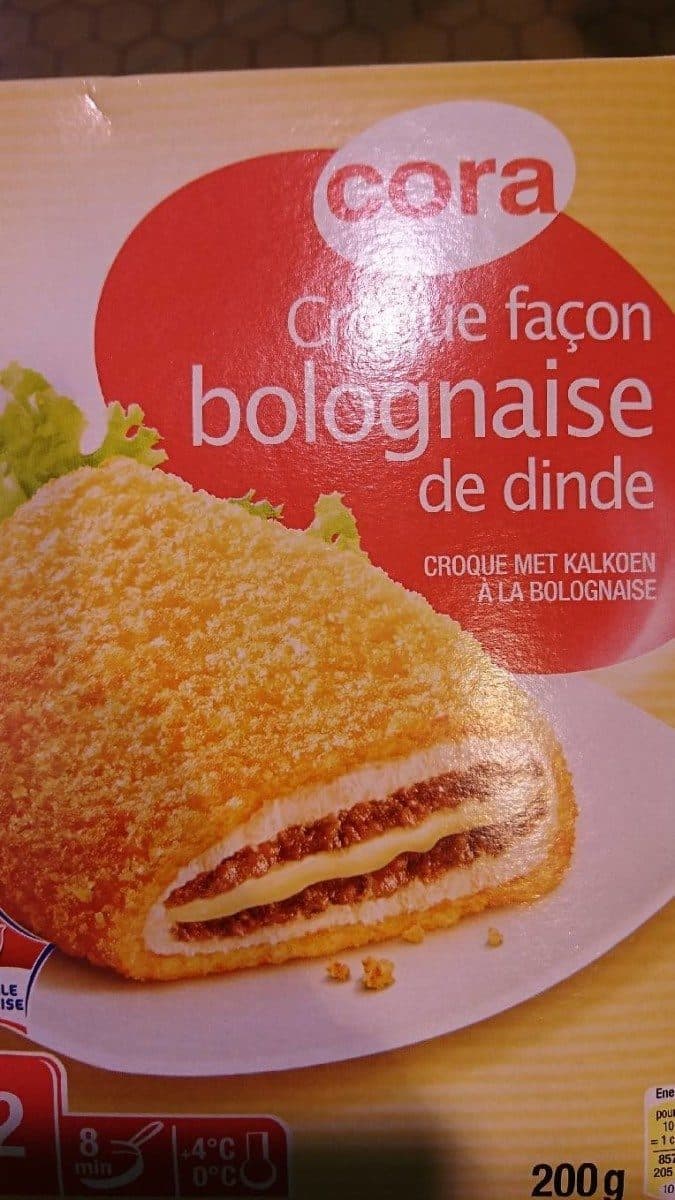 Cora Croque façon bolognaise packshot