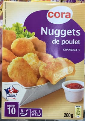 Cora Nuggets de poulet packshot