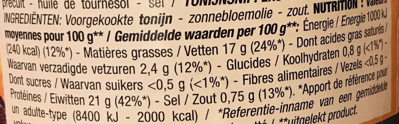 Cora Miettes de Thon à l'huile de tournesol packshot