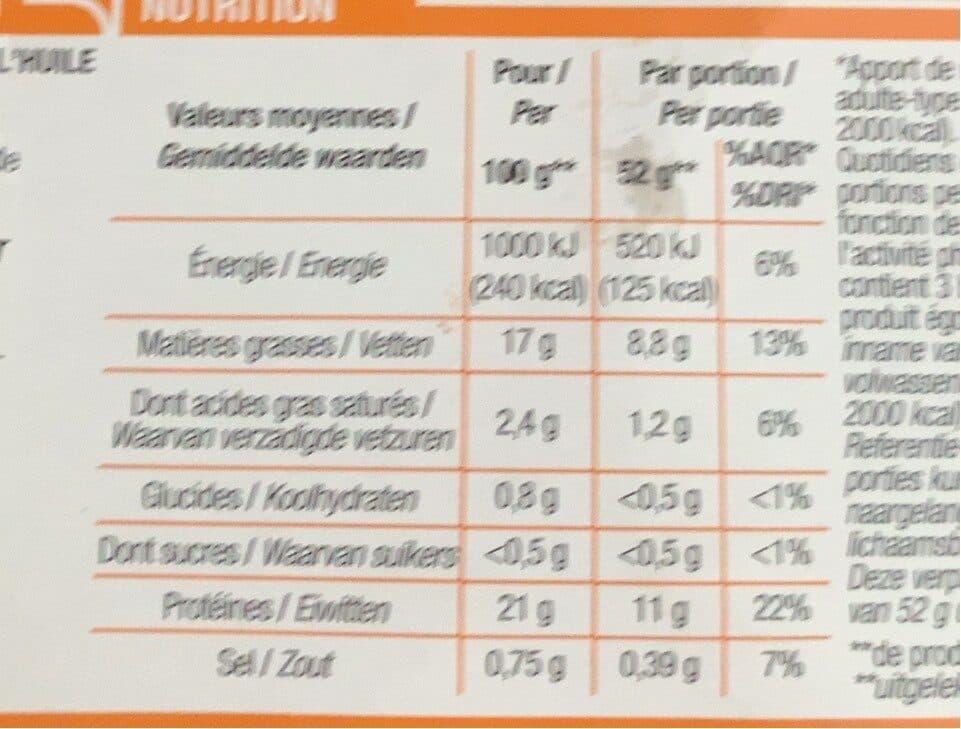 Open Food Facts Miettes de Thon à l'huile de tournesol packshot
