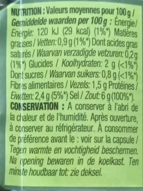 Cora Câpres au vinaigre packshot
