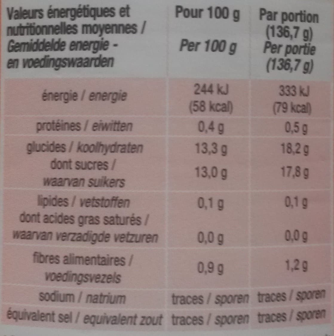 Cora Pêches au sirop léger packshot