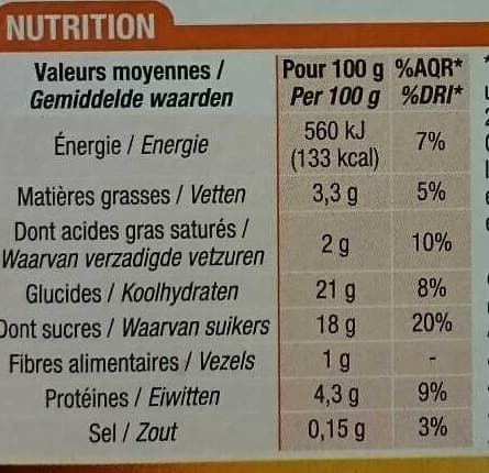 Cora Crème caramel dorée au four packshot