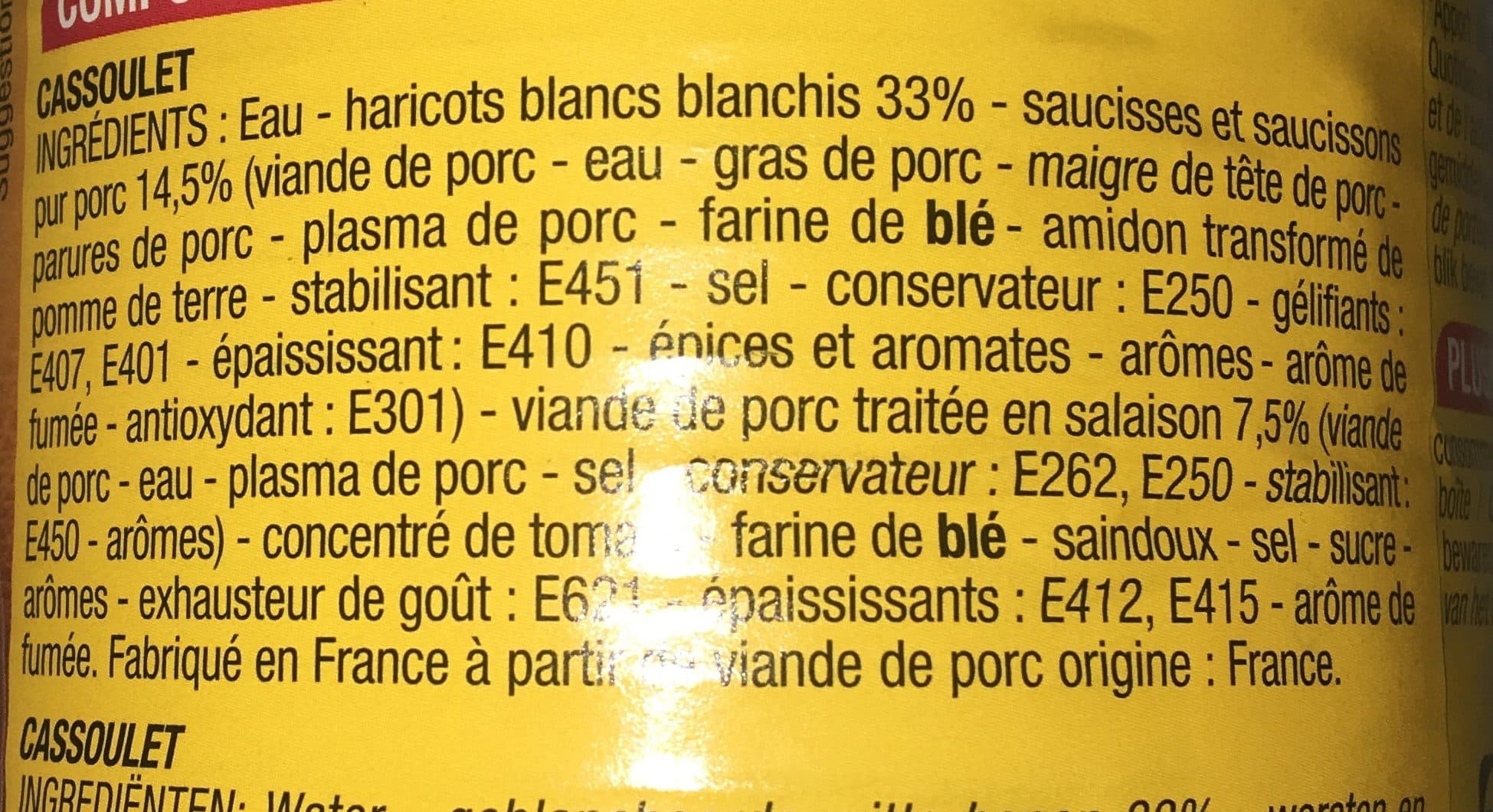 Cora Cassoulet 420 Grammes packshot