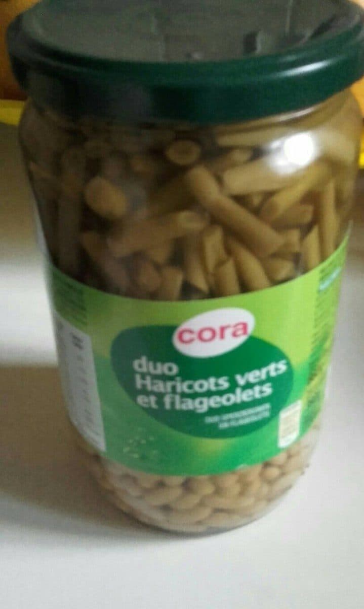 Cora Duo Haricots vertes et flageolets packshot