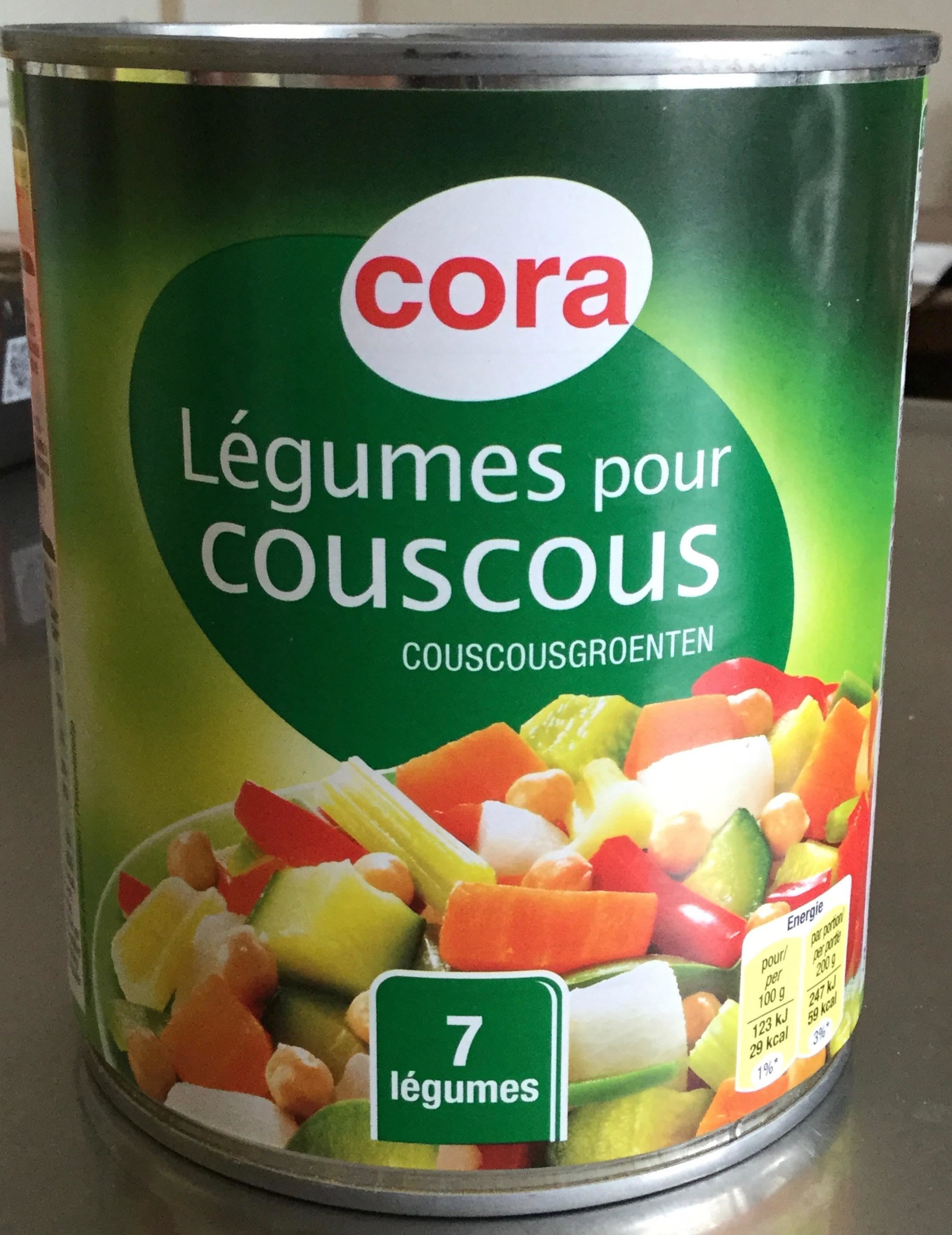 Cora Légumes pour couscous packshot
