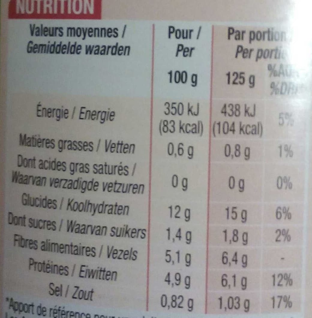 Cora Haricots blancs à la tomate packshot