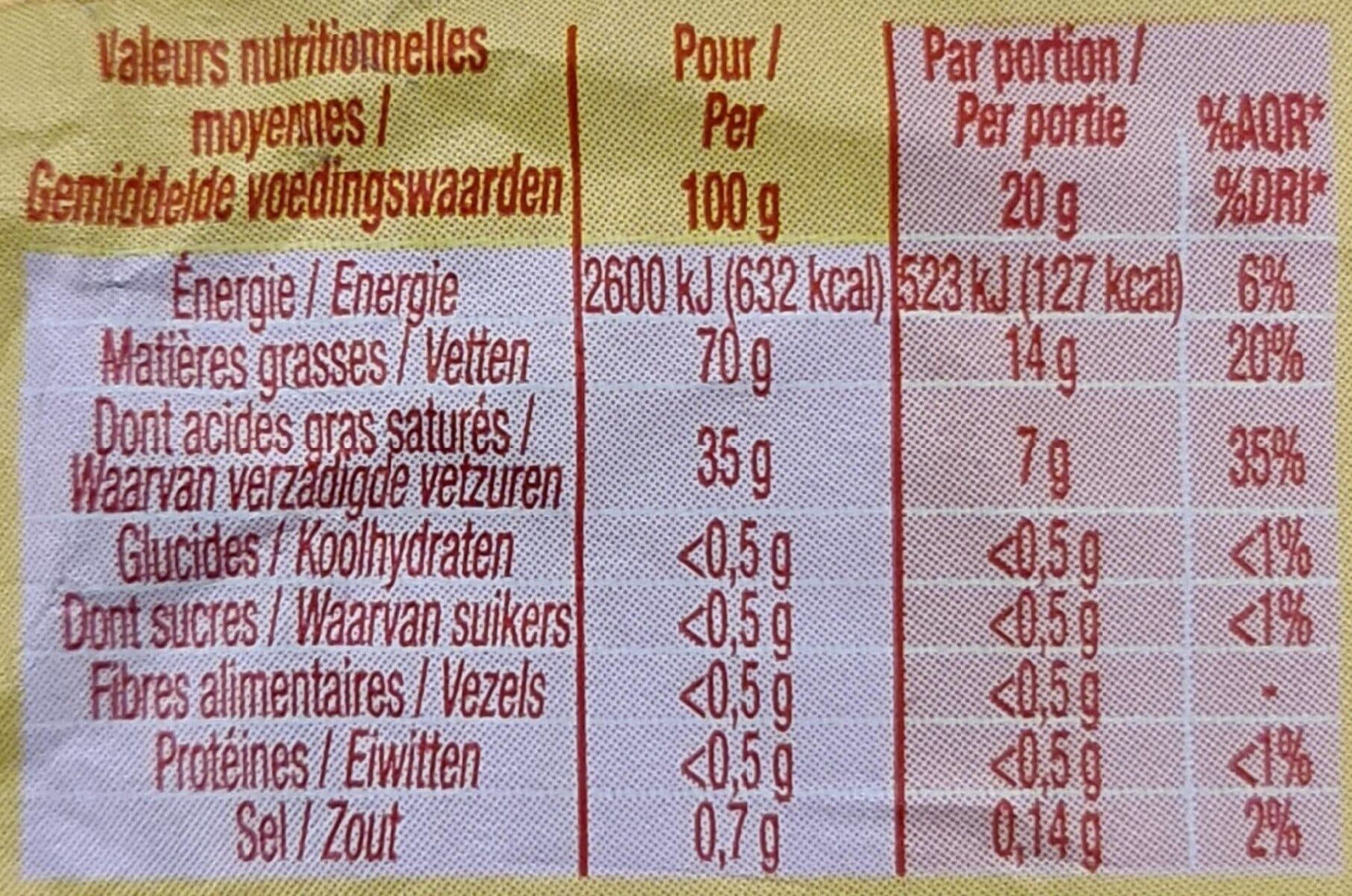 Cora Margarine spéciale cuisson et pâtisserie packshot