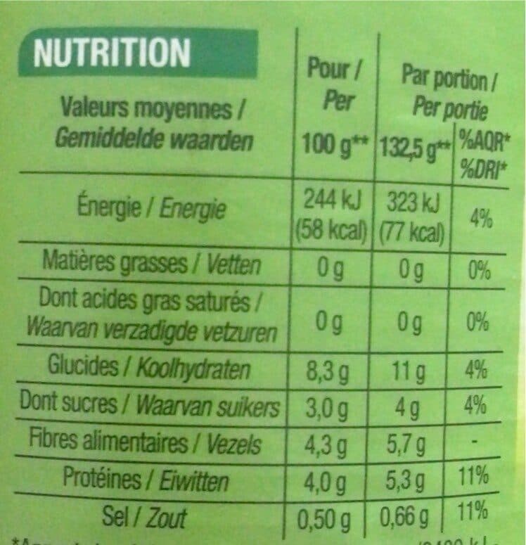 Cora Petits Pois Carottes Très Fins packshot