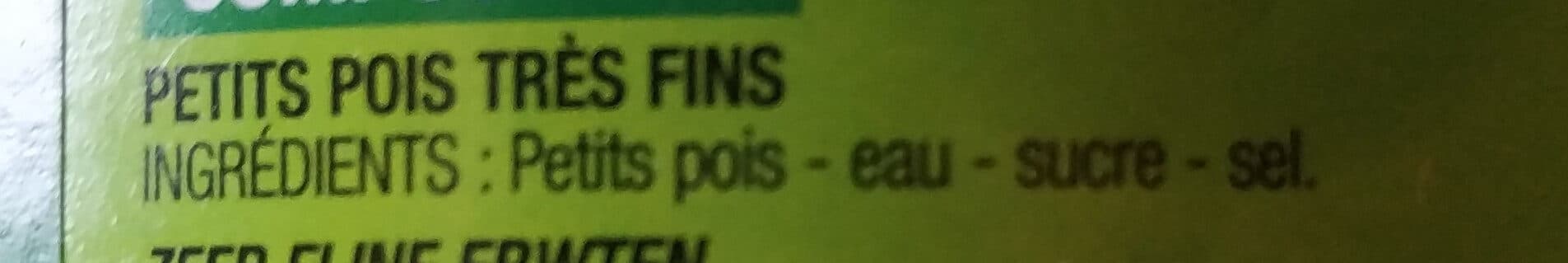 Cora Petits Pois Extta fins packshot