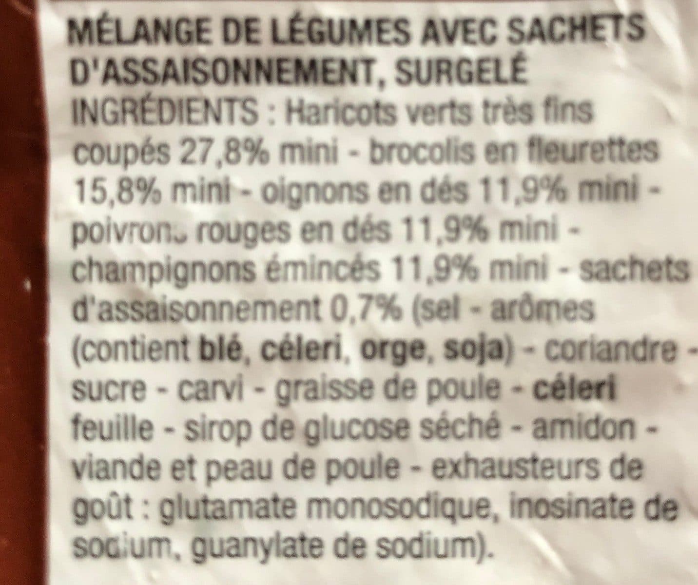 Cora Poêlée Légumes Et Champignons 1 Kilo packshot